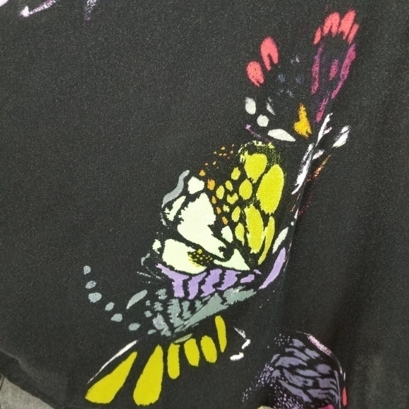 FREE PEOPLE Field of Butterflies Tunic Dress Top, sz Sm - Picture 5 of 13